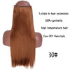 Black Brown High Temperature Synthetic Hair Piece