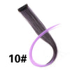 Colored Highlight Synthetic Hair Extensions